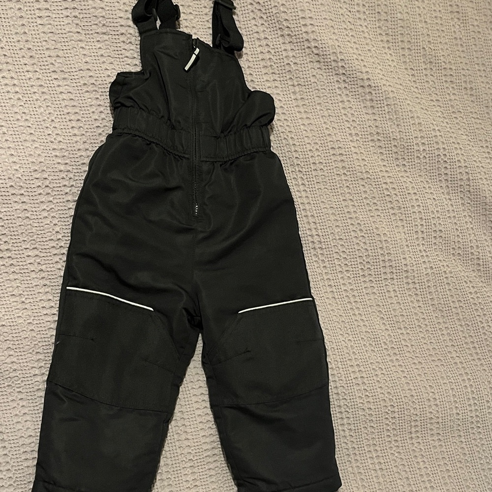 Swiss Tech Black Kids Snow Pants